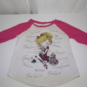 Girl's 3/4 Sleeve Shirt